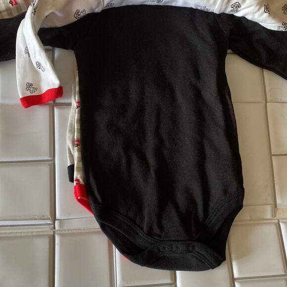 5 Loveable Friends Long sleeve body suits-NEW 6-9 mths - Picture 3 of 8